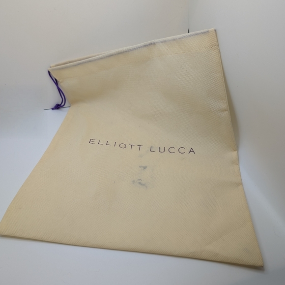 ELLIOTT LUCCA Lorena Black Wedge Sandals - Picture 5 of 5